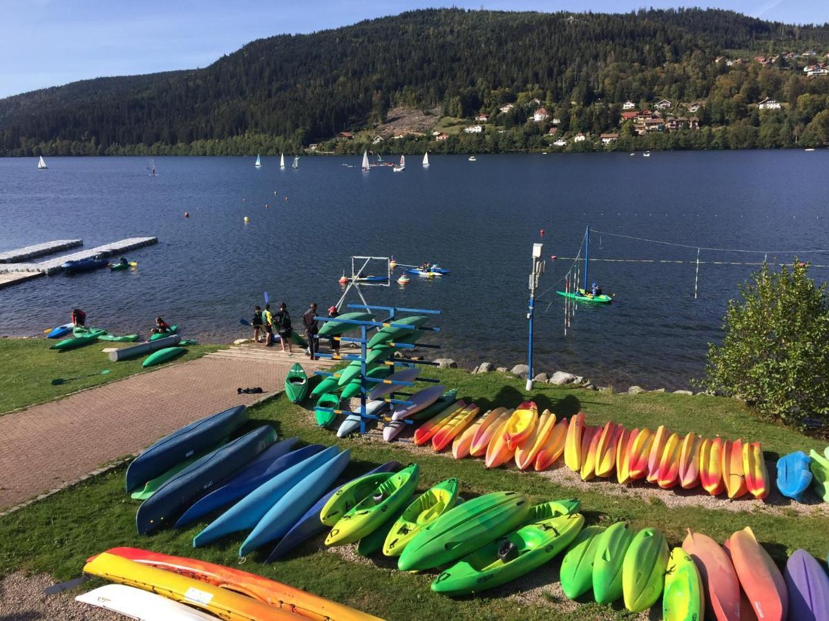 Chalet Le Flocon Bleu - Mauselaine Avec Vue Sur Le Lac De Gerardmer Exterior photo